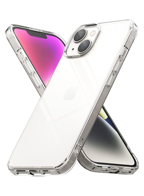 جراب iPhone 14 Plus TPU وغطاء PC بتصميم Fusion