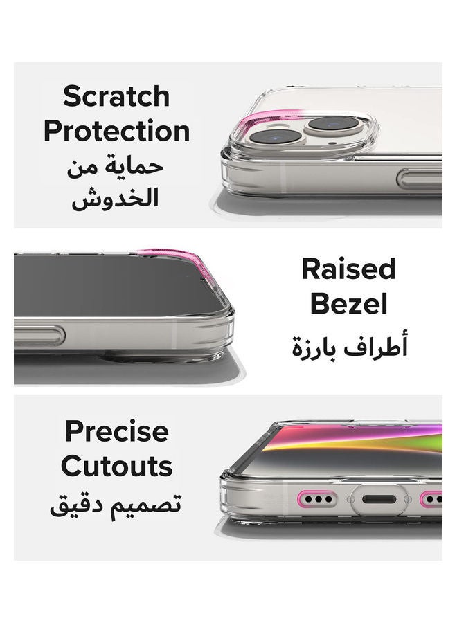 جراب iPhone 14 Plus TPU وغطاء PC بتصميم Fusion