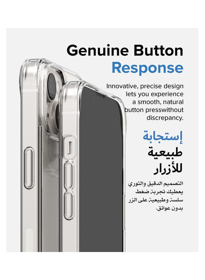 جراب iPhone 14 Plus TPU وغطاء PC بتصميم Fusion