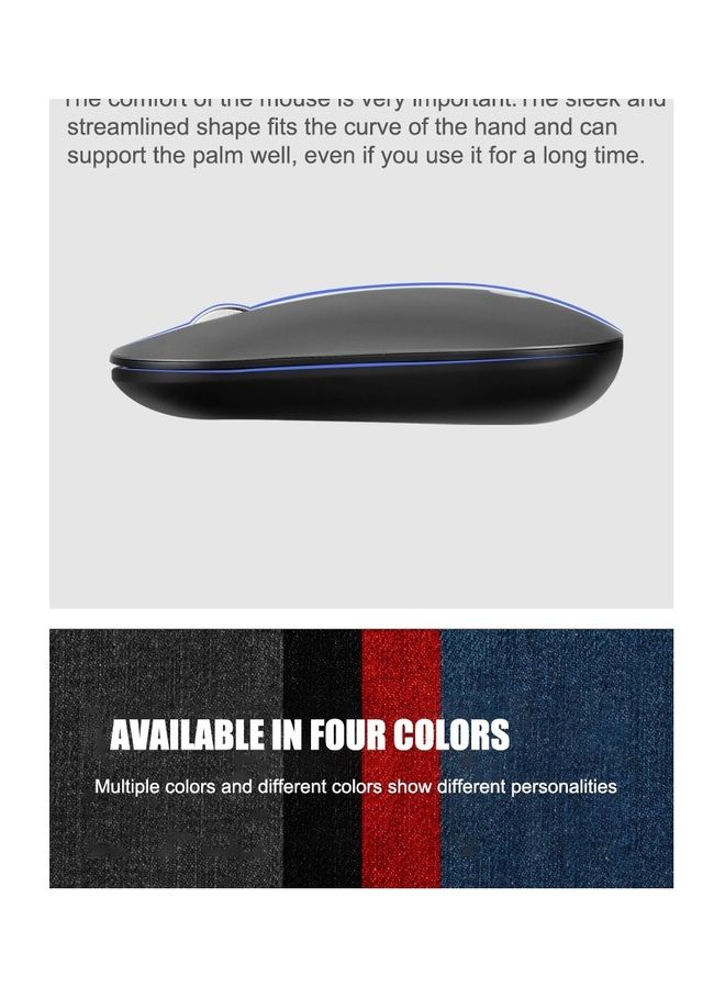 HP - DM10 Wireless Bluetooth Dual Mode Mouse for office laptop Black - Image 1