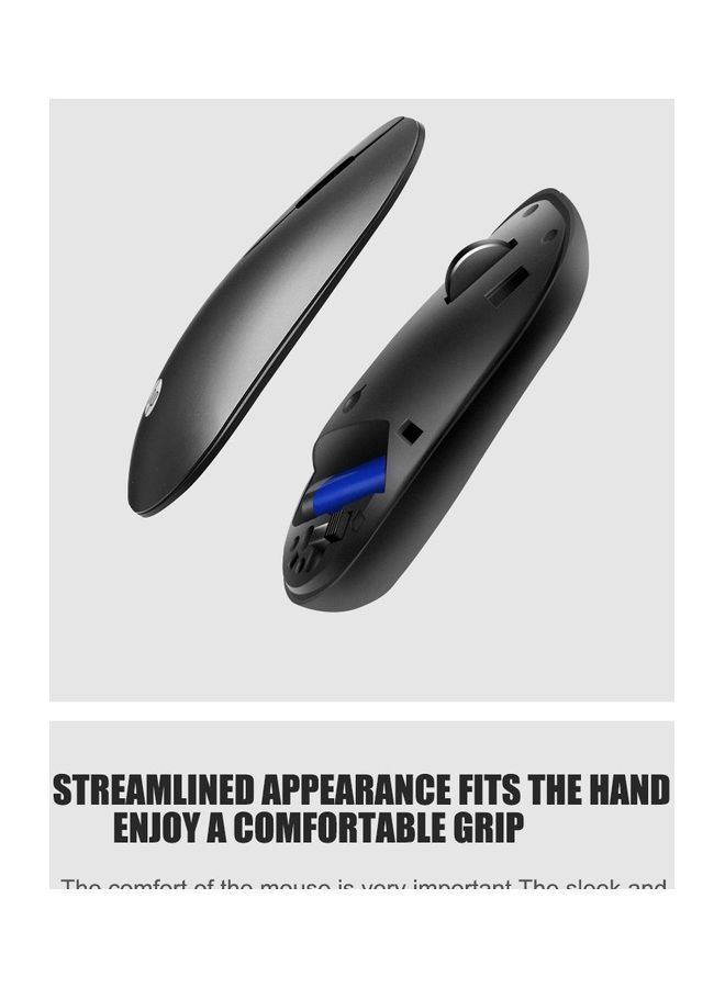 HP - DM10 Wireless Bluetooth Dual Mode Mouse for office laptop Black - Image 1