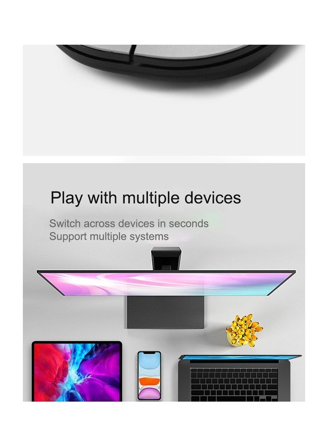 HP - DM10 Wireless Bluetooth Dual Mode Mouse for office laptop Black - Image 1