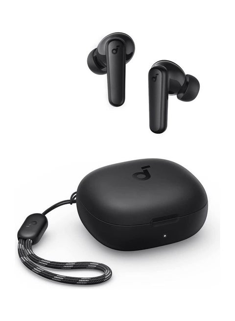 P20i Bluetooth Earphones, 10mm Drivers with Big Bass True Wireless Earbuds, 30H Playtime, IPX5, 2 Mics for AI Clear Calls, 22 Preset EQs, Customization via App Black+Gray
