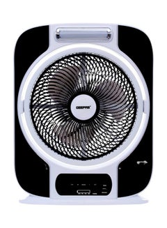 Rechargeable Fan Geepas GF989 Black/White