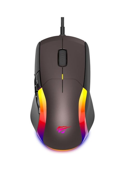 Rgb Backlit Programmable Gaming Mouse Cable With Software