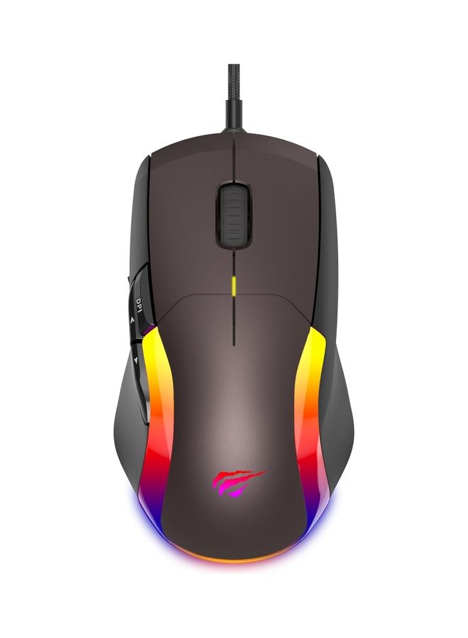 havit - Rgb Backlit Programmable Gaming Mouse Cable With Software - Image 1