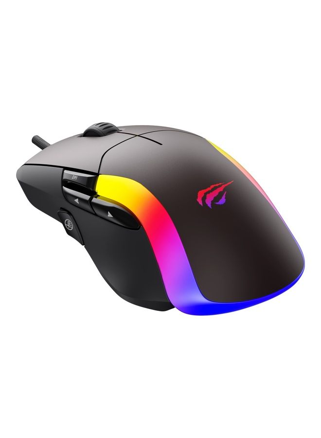 havit - Rgb Backlit Programmable Gaming Mouse Cable With Software - Image 1