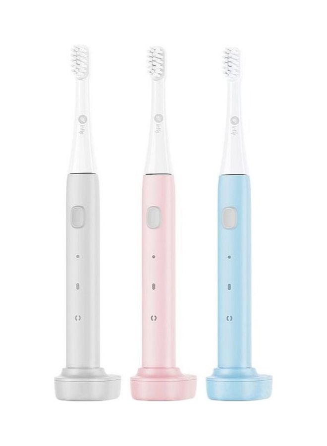Rock Pow Rechargeable Sonic Electric Toothbrush With Timer Waterproof IPX7 Grey - Image 1