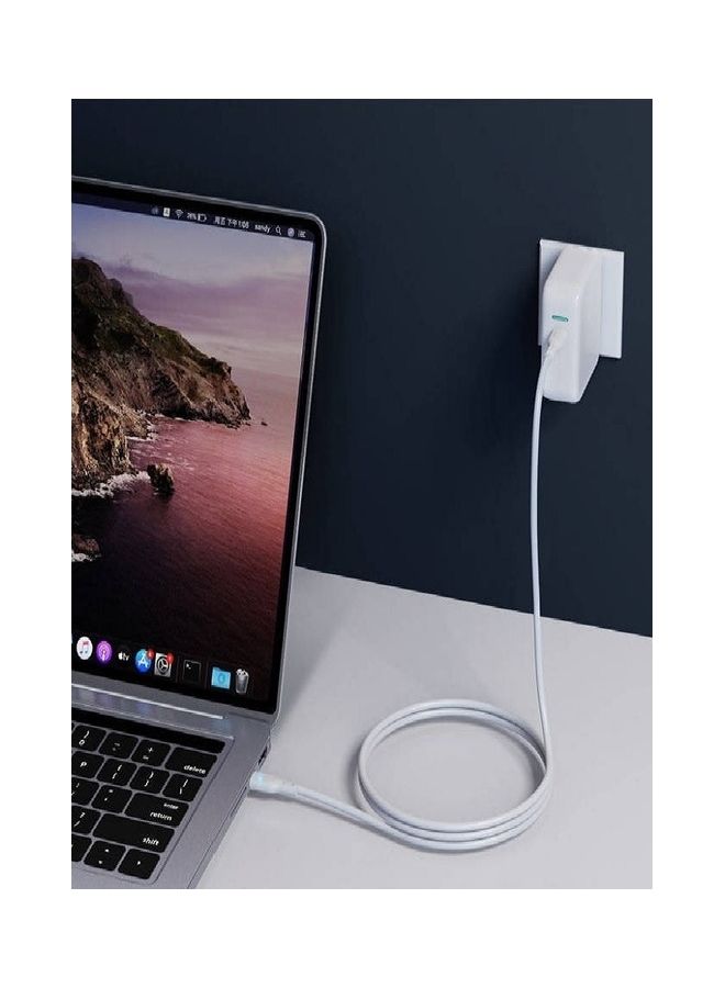 جوي روم 100W Power Delivery PD Fast Charge Cable Usb C To Usb C Compatible For iPad Mini 6 MacBook Pro 2021 14 And 16 Inch MacBook Air iPad Pro 12.9 Inch Samsung S23 Plus Huawei P40 Black - Image 3