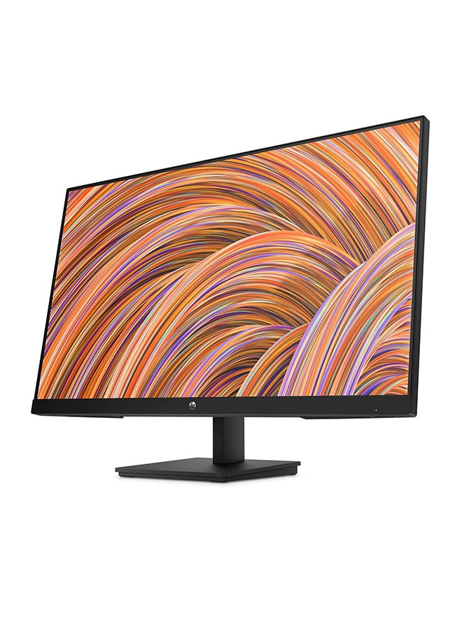 HP V27i G5 27" FHD IPS Monitor, 1920x1080, 75Hz, 5ms Response, AMD FreeSync, Low Blue Light, Flicker-Free, 250 nits Brightness, 1000:1 Contrast, 3-Sided Micro-Edge, HDMI 1.4, DisplayPort 1.2, VGA, VESA Mountable, Tilt Adjustment, Energy Star, Black | 65P64AA Black - Image 2