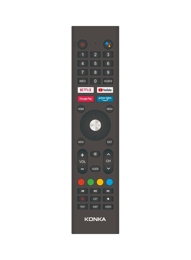 KONKA - 65 inch, 4K UHD, Frameless, Android 11, Google assistant, Chromecast, Google play store, UHD Quad Core, HDR10, Mobile Screen Share, HDMI USB, Dolby, 680 Series (65) 1 Year warranty UDG65QR680ANT Black - Image 1