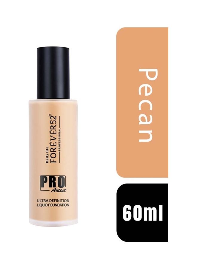 FOREVER52 Pro Artist Ultra Definition Liquid Foundation Pecan  - Image 2