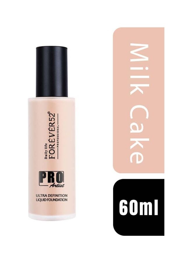 FOREVER52 Pro Artist Ultra Definition Liquid Foundation Milk Cake  - Image 2