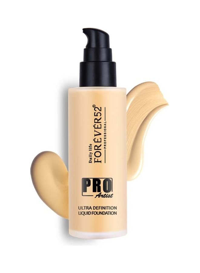 FOREVER52 Pro Artist Ultra Definition Liquid Foundation Honey  - Image 1