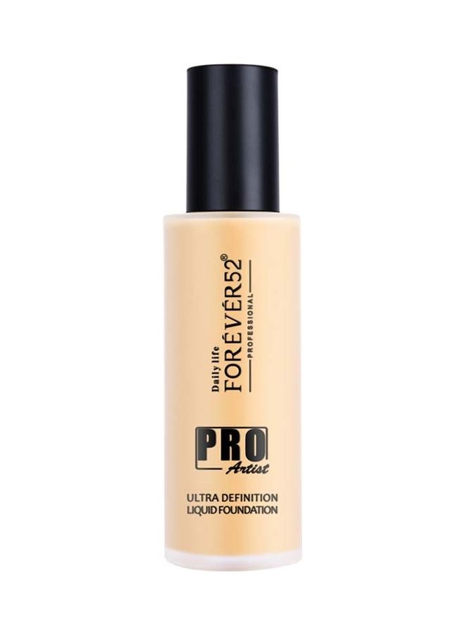FOREVER52 Pro Artist Ultra Definition Liquid Foundation Honey  - Image 3