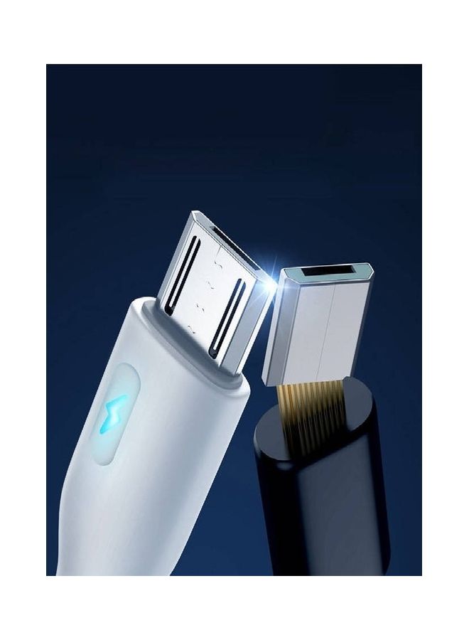 كابل شحن سريع ميكرو USB سريع USB إلى USB 2.4A سلك شحن Android متوافق مع Galaxy S7 S6، Note، LG، Nexus، Nokia، PS4، وحدة التحكم