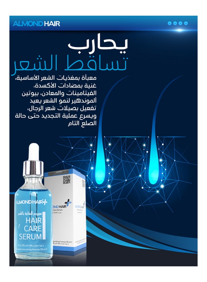 Almond Hair - Hair Care Serum Blue 50ml - Image 1
