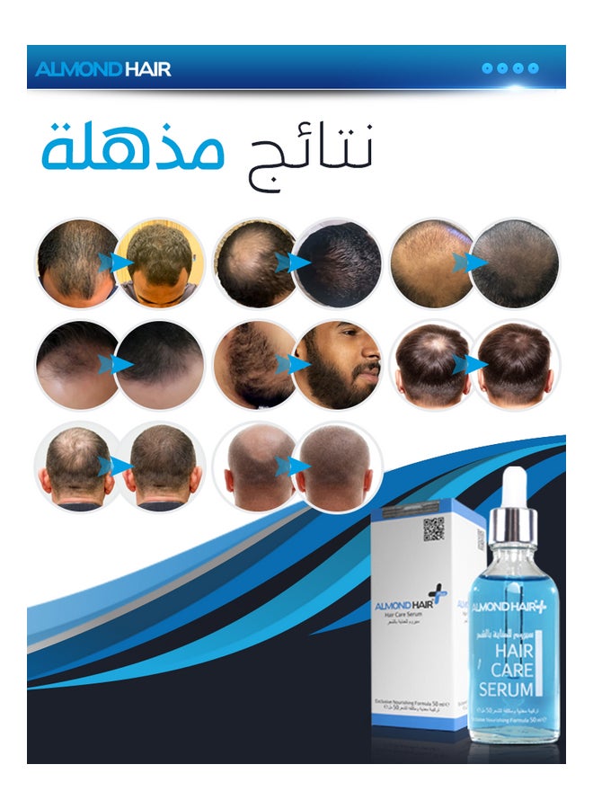 Almond Hair - Hair Care Serum Blue 50ml - Image 1
