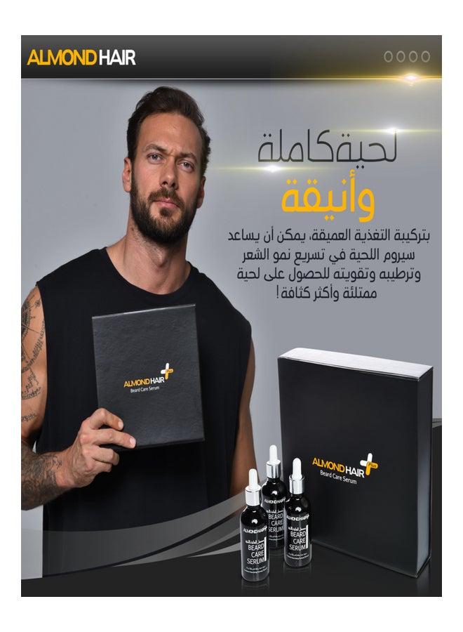 Almond Hair Beard Growth Kit Clear 150ml  - Image 2