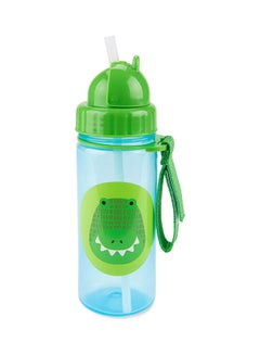 Zoo Straw Bottle 13 Oz.Crocodile - v1684393451/N53406894A_2