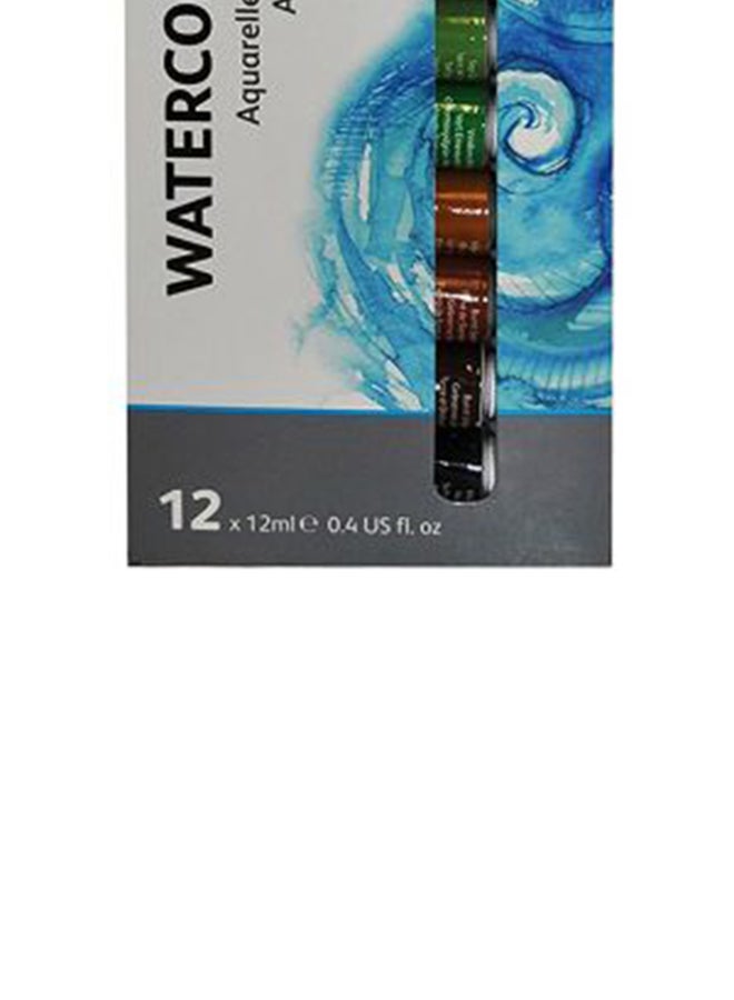 12-Piece Simply Watercolor Set Multicolour - v1684393788/N11047382A_6