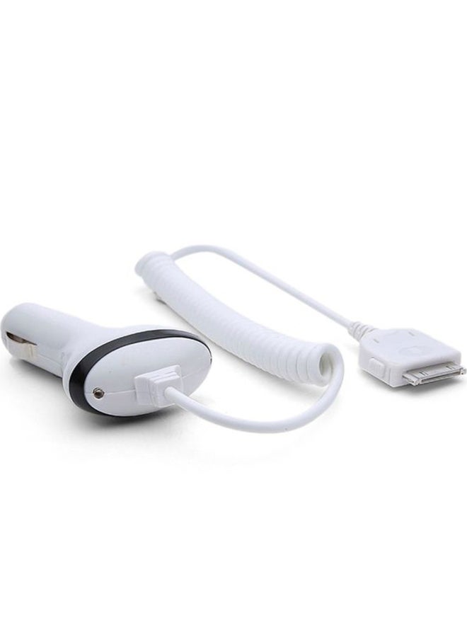 Sandberg Car Charger For iPad - 2100mAh White  - Image 1