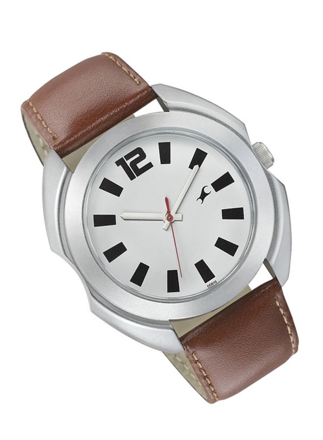 fastrack - Men's Bare Basic Analog Watch 3117SL01 - Image 1