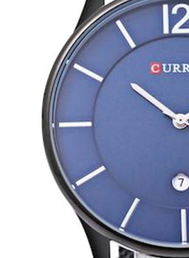 CURREN Men's Water Resistant Analog Wrist Watch 8231 - 42 mm -Black - Image 4