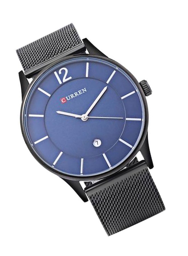 CURREN Men's Water Resistant Analog Wrist Watch 8231 - 42 mm -Black - Image 5