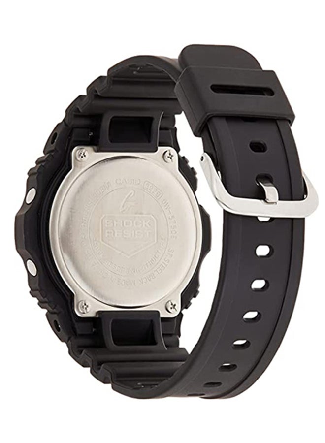 G-SHOCK Men's Water Resistant Digital Watch DW-5750E-1BDR  - Image 5