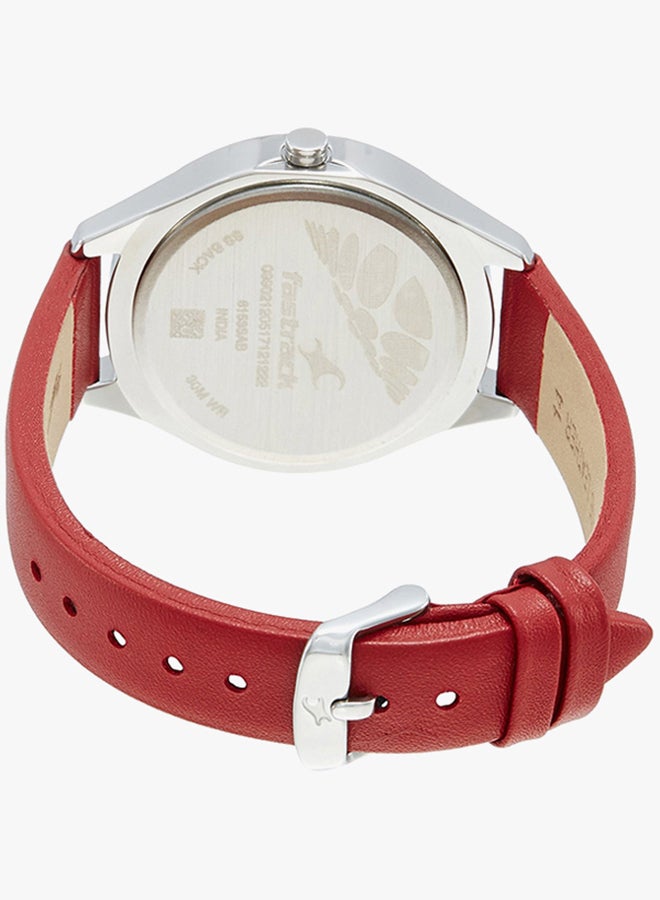 fastrack Women's Leather Analog Watch 6153SL01  - Image 2