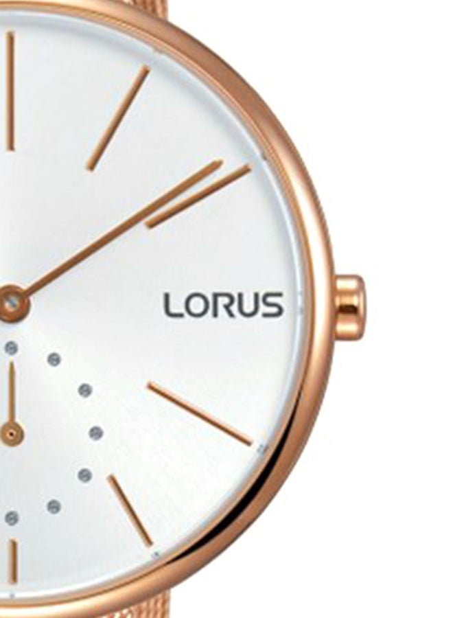 لوراس ساعة يد من الإستانليس إستيل بعقارب طراز RN420AX9 للنساء - Image 2