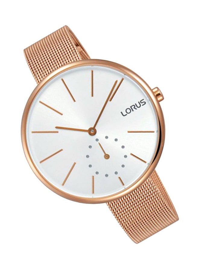 لوراس ساعة يد من الإستانليس إستيل بعقارب طراز RN420AX9 للنساء - Image 5