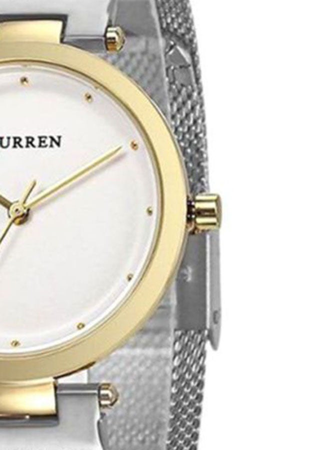 CURREN - Women's Water Resistant Analog Watch 9005 - 26 mm - Silver - Image 1