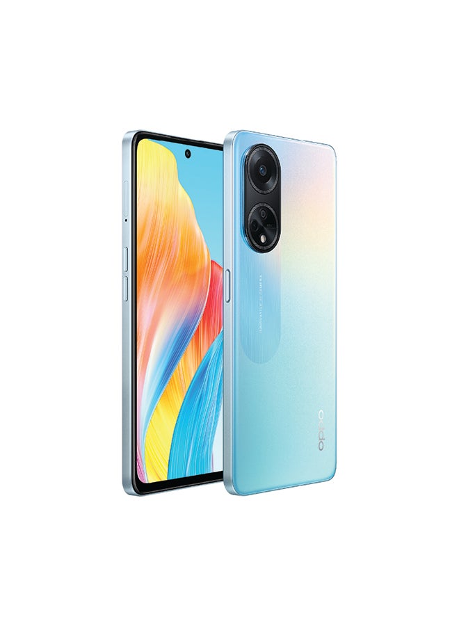 OPPO - A98 5G Dual Sim Dreamy Blue 8GB RAM 256GB with Calk Earbuds- Middle East Version - Image 1