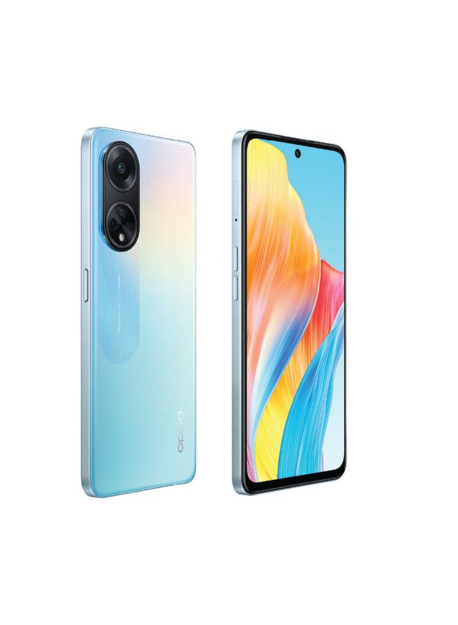 OPPO - A98 5G Dual Sim Dreamy Blue 8GB RAM 256GB with Calk Earbuds- Middle East Version - Image 1