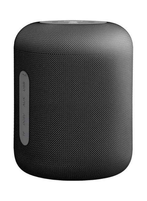 Portable Wireless Speaker,Stylish 10W True Wireless Speaker with 360-Degree HD Sound,Long playtime,USB Media Port,Micro SD Card Slot and 3.5mm Port for Bluetooth Enabled Devices,Boom-10 Black