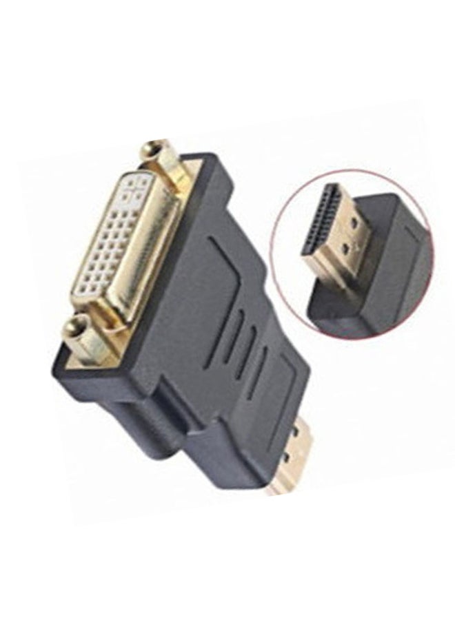 كيندكس - كابل تحويل من منفذ Hdmi ذكر إلى منفذ Dvi أنثى أسود - Image 1
