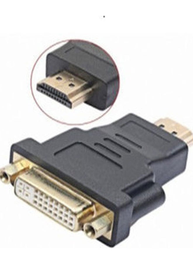 كيندكس - كابل تحويل من منفذ Hdmi ذكر إلى منفذ Dvi أنثى أسود - Image 1
