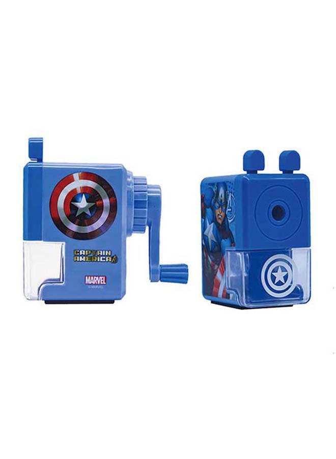 MARVEL - Safe Cartoon Plastic Sharpener Blue - Image 1