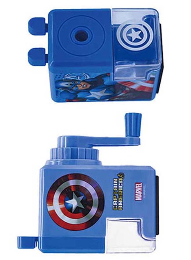 MARVEL - Safe Cartoon Plastic Sharpener Blue - Image 1
