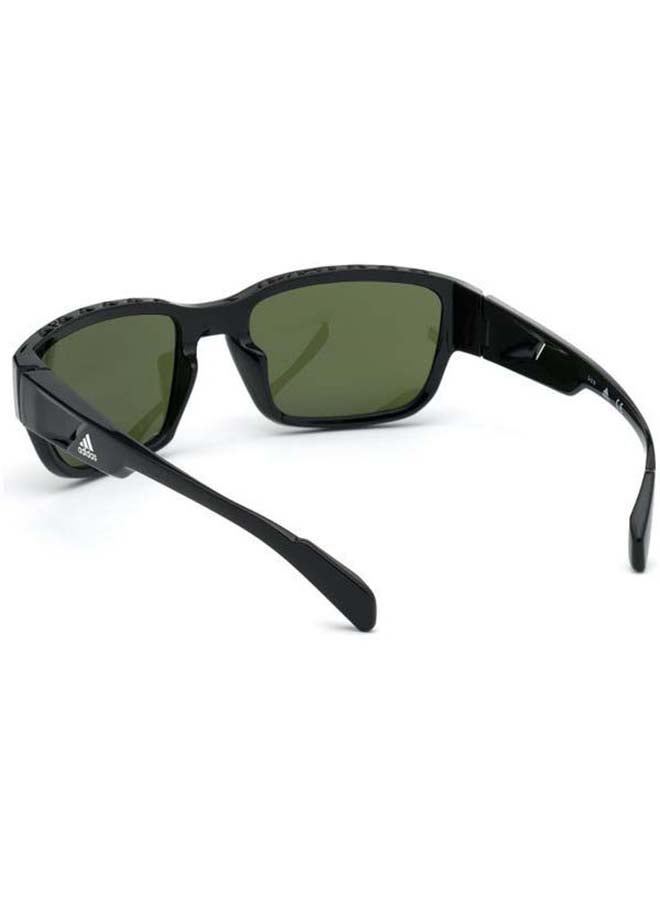اديداس نظارة شمسية بإطار مستطيل الشكل طراز SP000701N57 للرجال - Image 3