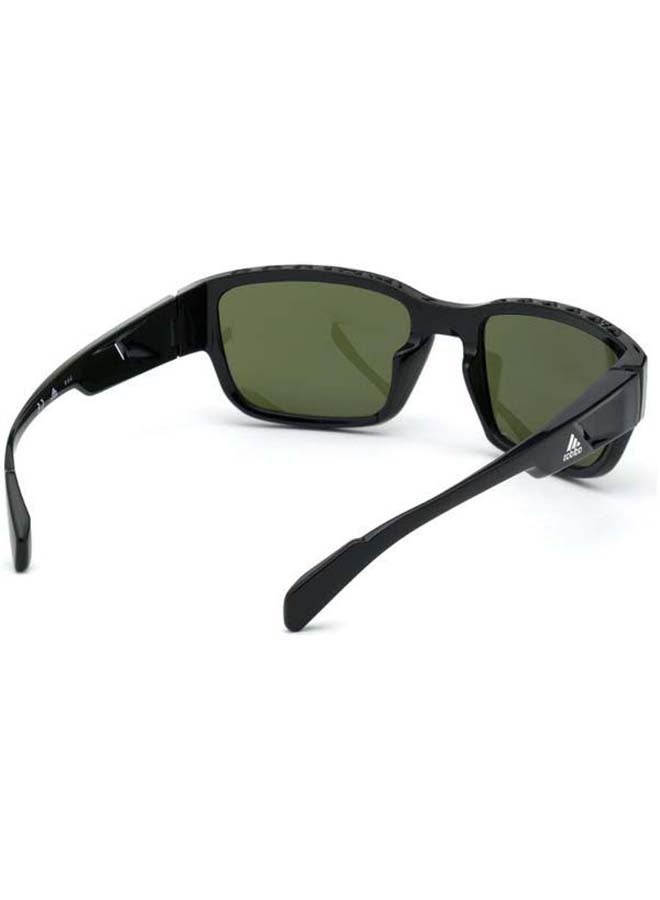 اديداس نظارة شمسية بإطار مستطيل الشكل طراز SP000701N57 للرجال - Image 5