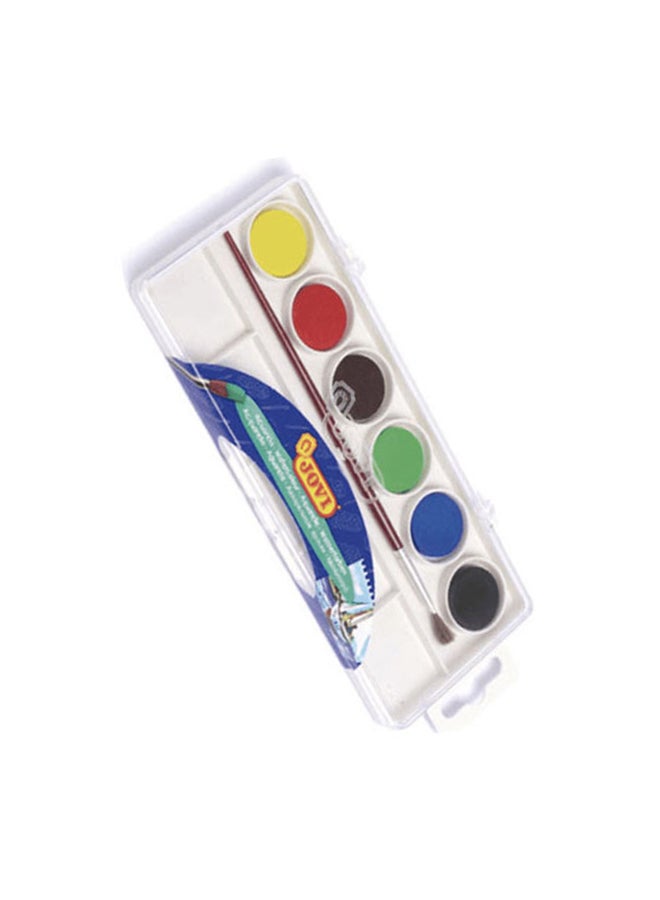 جوفي أقراص ألوان مائية بألوان متنوعة متعدد الألوان - Image 2