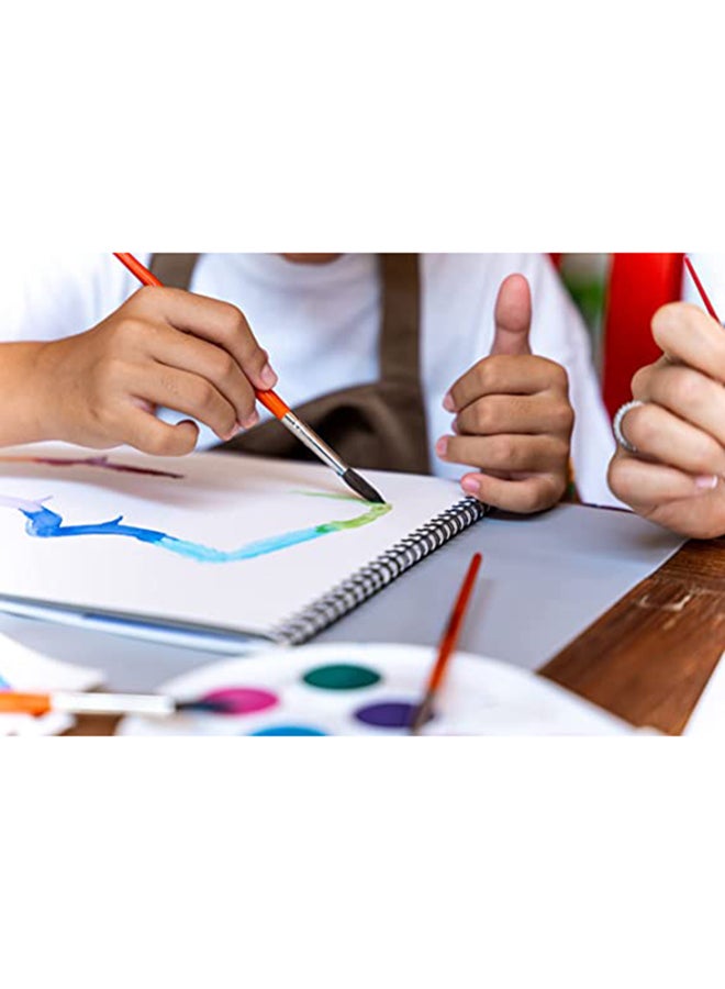 جوفي أقراص ألوان مائية بألوان متنوعة متعدد الألوان - Image 4