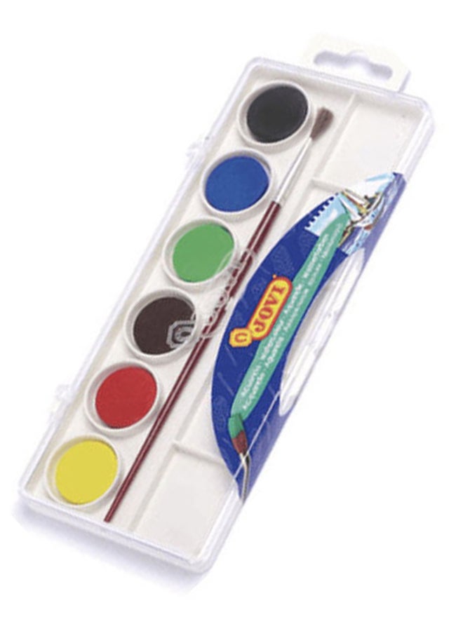 جوفي أقراص ألوان مائية بألوان متنوعة متعدد الألوان - Image 3