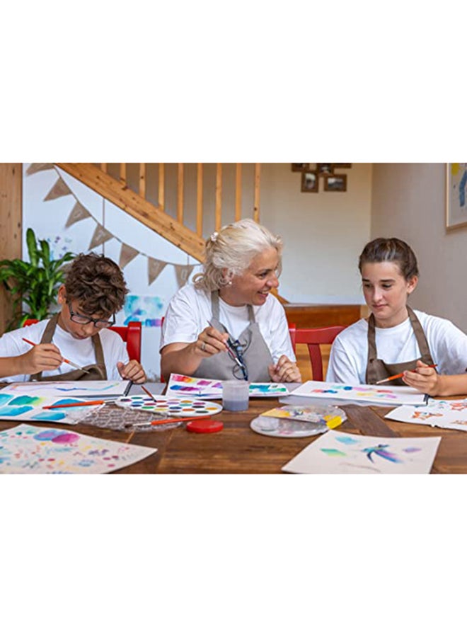 جوفي أقراص ألوان مائية بألوان متنوعة متعدد الألوان - Image 5