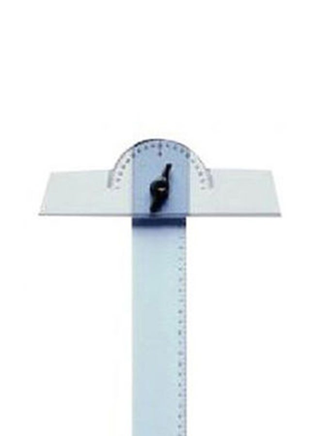 Arda - T Shaped Plastic Ruler - 60 Cm Blue - Image 1