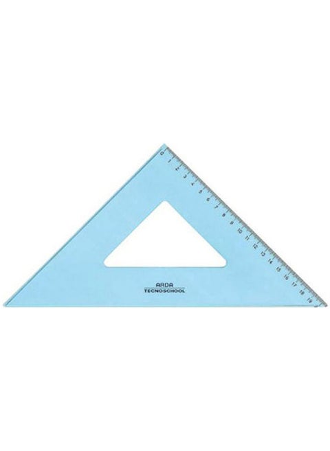 45 Degrees Triangle - 20 Cm Blue