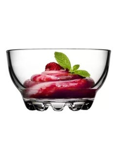 Pasabahce Karaman Glass Bowl Set, 10 cm- 6 Pieces - for ice cream, pudding ,rice with milk-Turkey Origin 280ml